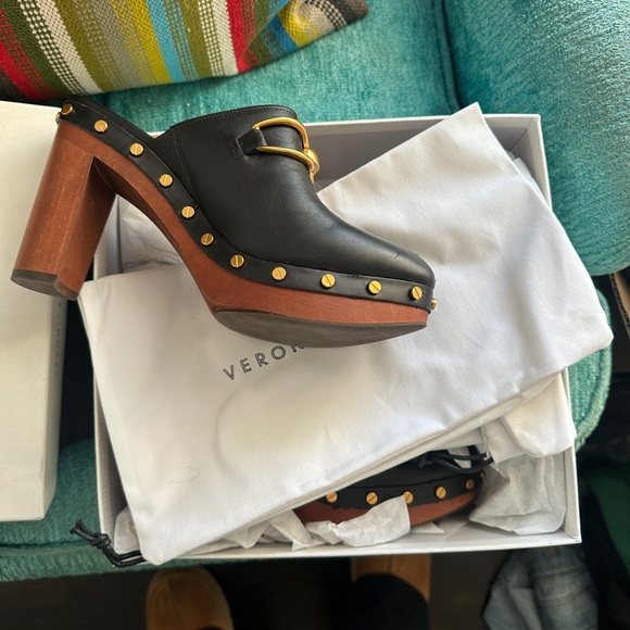 VERONICA BEARD Giles clogs 7.5 NWT - Picture 9 of 10